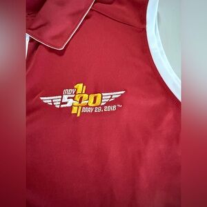 Women’s Indy 500 100th Running Sleeveless Polo – Official Gear